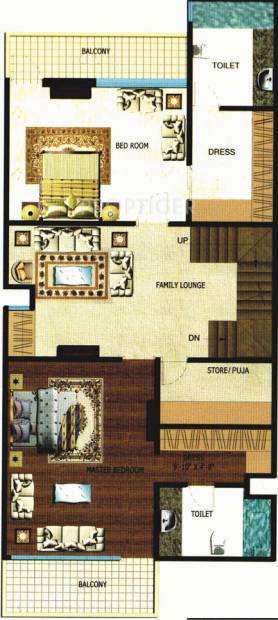 Padmanchal De Villas (6BHK+7T (3,600 sq ft) + Servant Room 3600 sq ft)