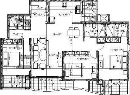 The Antriksh Highland Tower (3BHK+3T (1,080 sq ft) 1080 sq ft) The Antriksh Highland Tower (3BHK+3T (1,080 sq ft) 1080 sq ft)