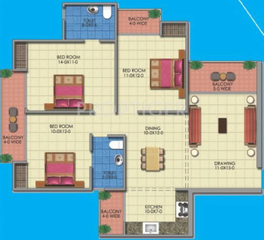 The Antriksh Victorian County (3BHK+2T (1,300 sq ft) 1300 sq ft) The Antriksh Victorian County (3BHK+2T (1,300 sq ft) 1300 sq ft)