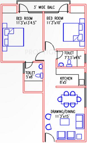 Natures Sai Residency (2BHK+2T (800 sq ft) 800 sq ft) Natures Sai Residency (2BHK+2T (800 sq ft) 800 sq ft)