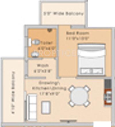 Adishakti Sakuntala Sojurn (1BHK+1T (600 sq ft) 600 sq ft)