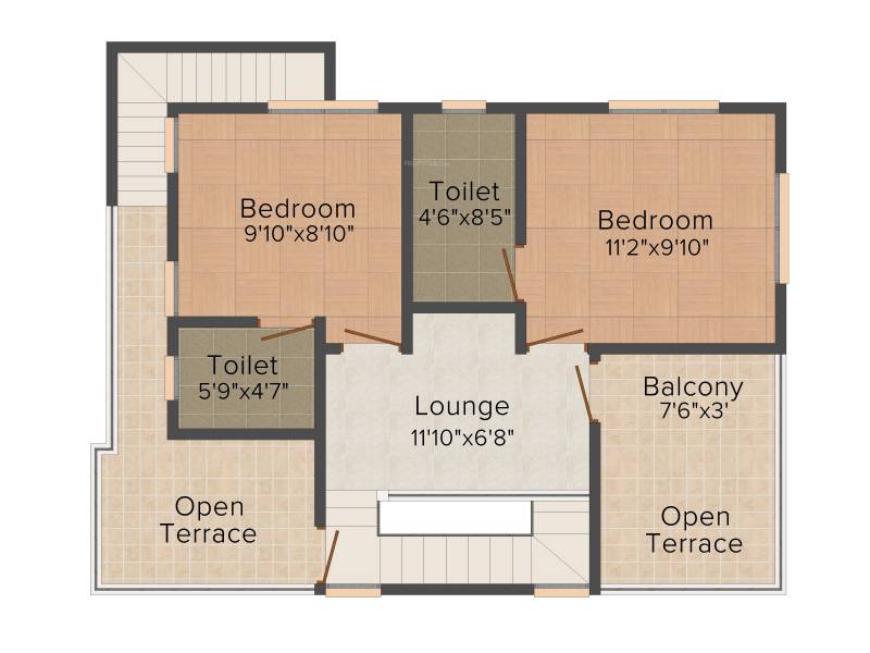 Sinmar Grance (3BHK+3T (1,273 sq ft) 1273 sq ft)