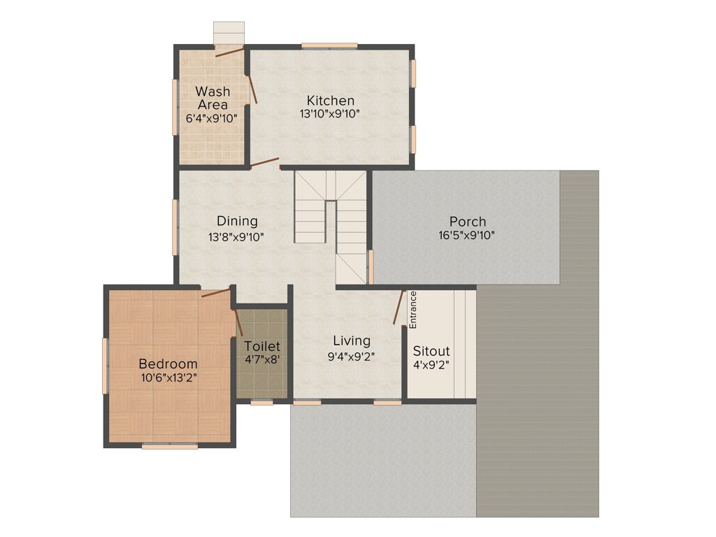 Sinmar Grance (3BHK+3T (1,684 sq ft) 1684 sq ft)