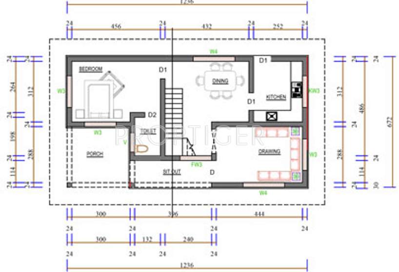Kem Vembilly Retreat (3BHK+3T (1,700 sq ft) 1700 sq ft)