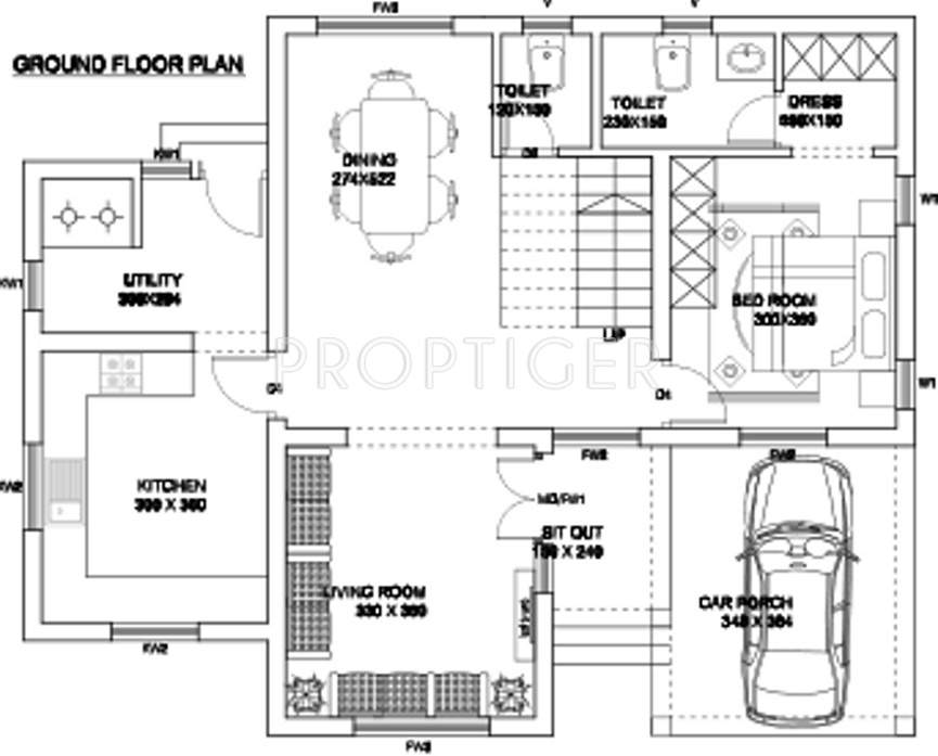 Visal The Bliss (4BHK+5T (2,025 sq ft) 2025 sq ft)