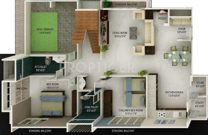 Feathers Feathers (4BHK+4T (4,054 sq ft) 4054 sq ft)