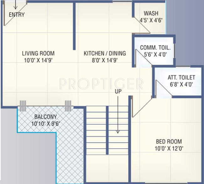 Jay Nisarg Greens (3BHK+3T (1,650 sq ft) 1650 sq ft)