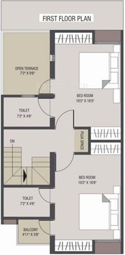 Vedant Vatsalya Vatika (3BHK+3T (1,091 sq ft) 1091 sq ft) Vedant Vatsalya Vatika (3BHK+3T (1,091 sq ft) 1091 sq ft)