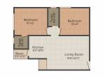 Rise The Rise 1 (2BHK+2T (900 sq ft) 900 sq ft)