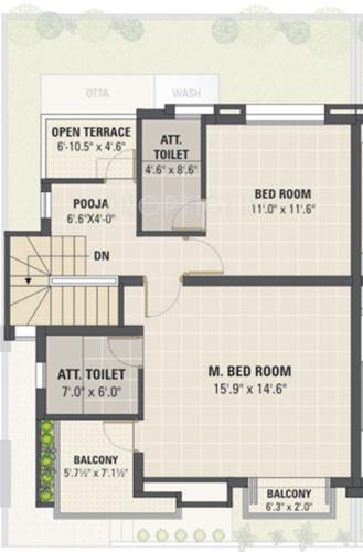 Vedant Somnath Heritage Bungalows (3BHK+3T (1,552 sq ft) 1552 sq ft) Vedant Somnath Heritage Bungalows (3BHK+3T (1,552 sq ft) 1552 sq ft)
