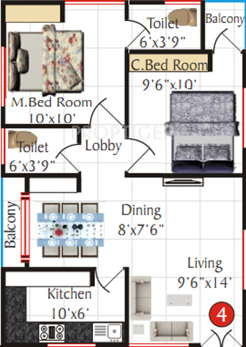SV Narayana Reddy Homes (2BHK+2T (755 sq ft) 755 sq ft) SV Narayana Reddy Homes (2BHK+2T (755 sq ft) 755 sq ft)