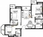 DLF Capital Greens Phase 1 And 2 (3BHK+3T (1,475 sq ft) 1475 sq ft)