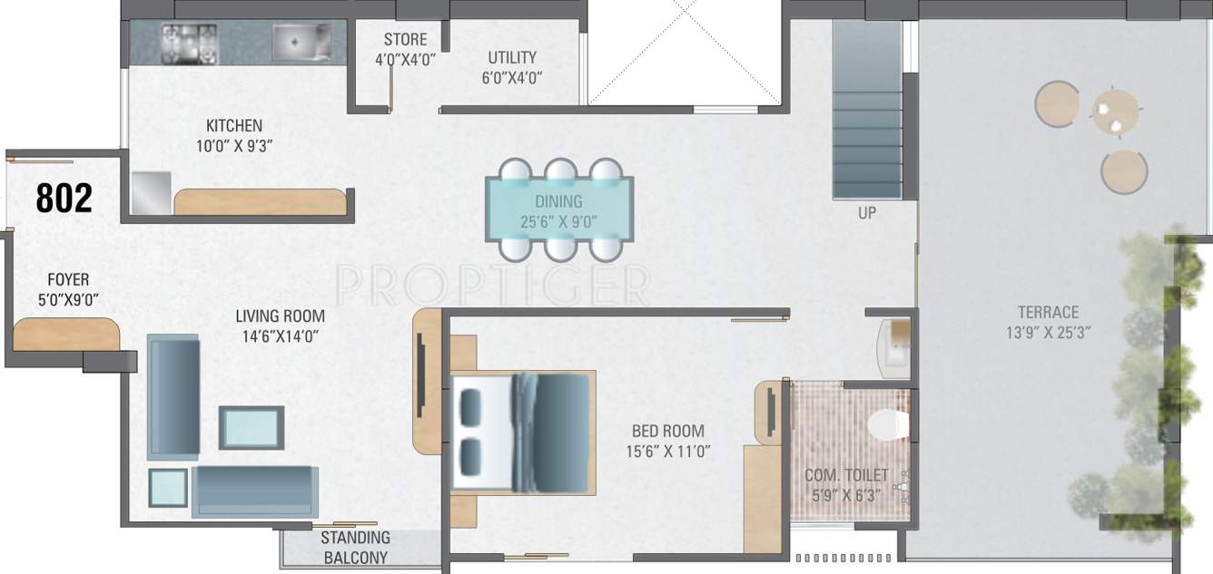 Aries Infratech Empyrean Skyline (4BHK+4T (3,400 sq ft) 3400 sq ft)