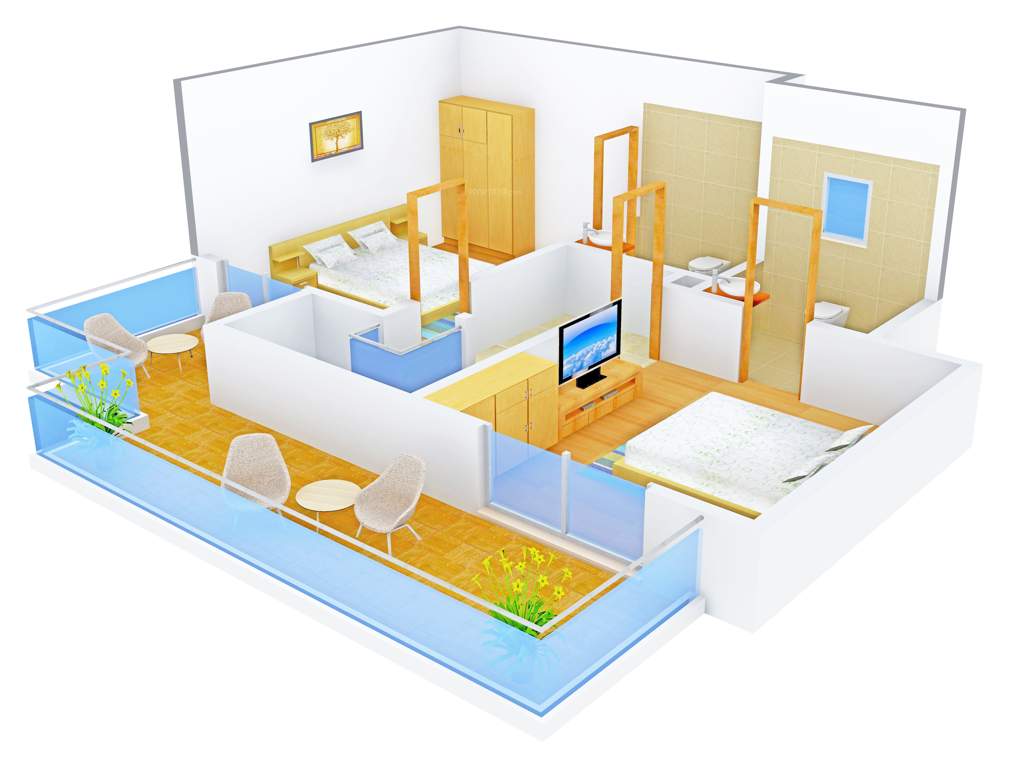 Fortune Greenfield 2 (3BHK+4T (1,900 sq ft) 1900 sq ft)