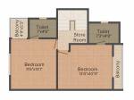 Ananta Ashtha (3BHK+3T (1,175 sq ft) 1175 sq ft) Ananta Ashtha (3BHK+3T (1,175 sq ft) 1175 sq ft)