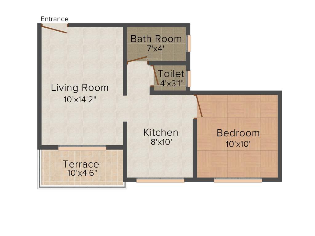 D R Gavhane Destinations Memoir (1BHK+1T (552 sq ft) 552 sq ft)