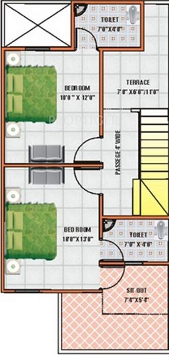 Dwarkadheesh Gokuldham (3BHK+3T (1,216 sq ft) 1216 sq ft)