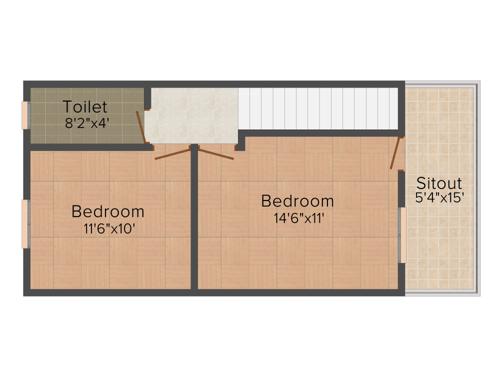 Regal Tulsi Vihar Phase II (2BHK+2T (960 sq ft) 960 sq ft)