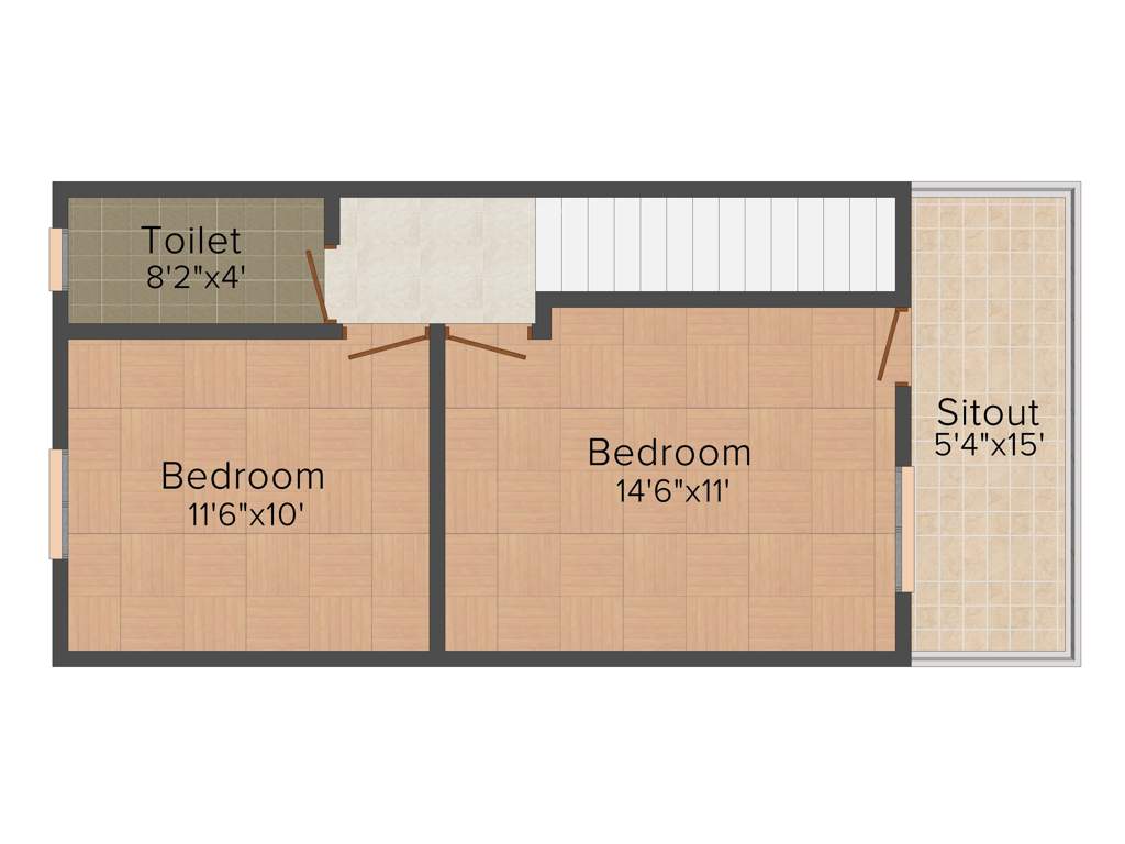 Regal Tulsi Vihar Phase II (2BHK+2T (960 sq ft) 960 sq ft)