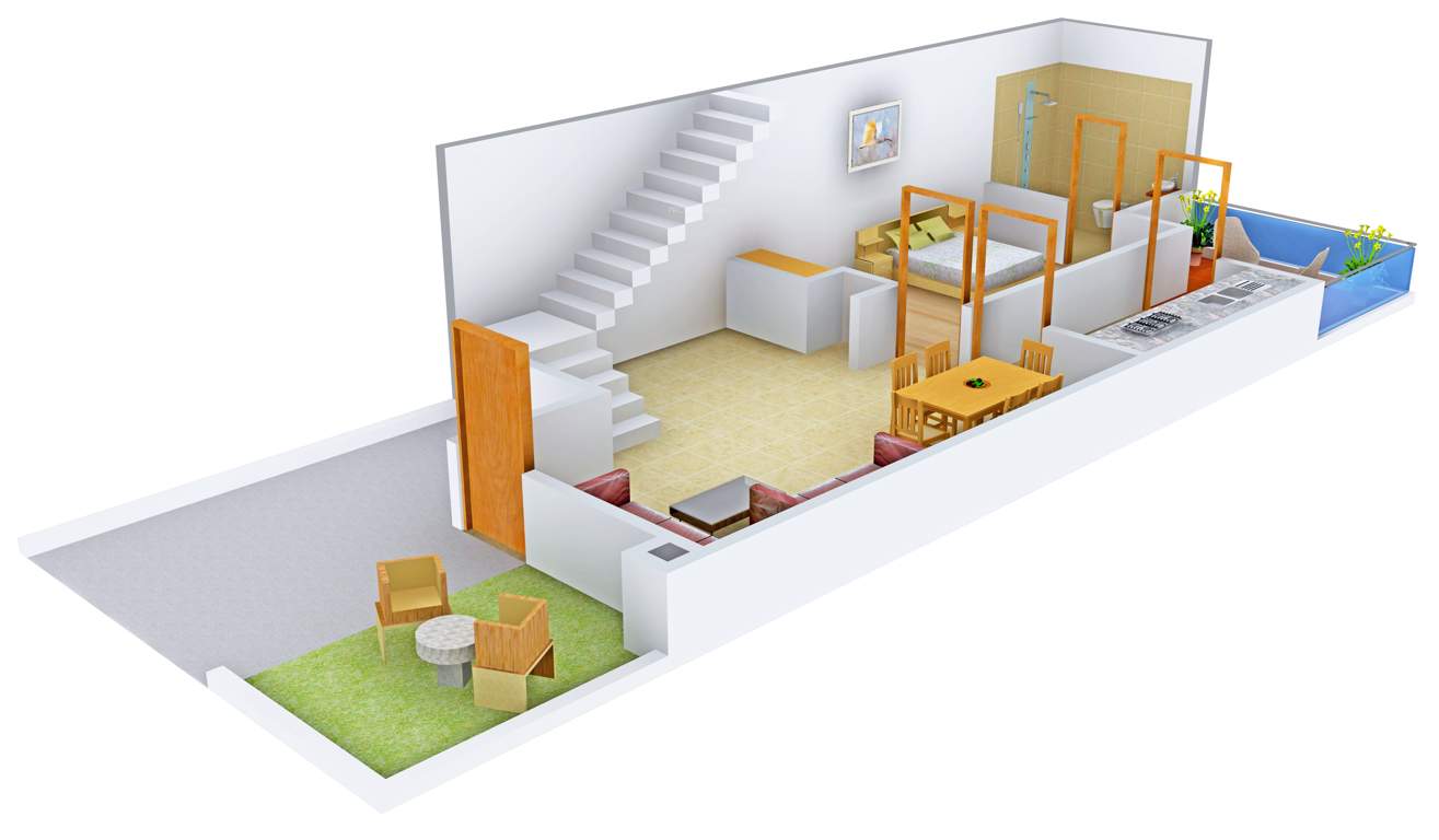 Regal Samarth Chitrakoot (3BHK+3T (1,278 sq ft) 1278 sq ft)