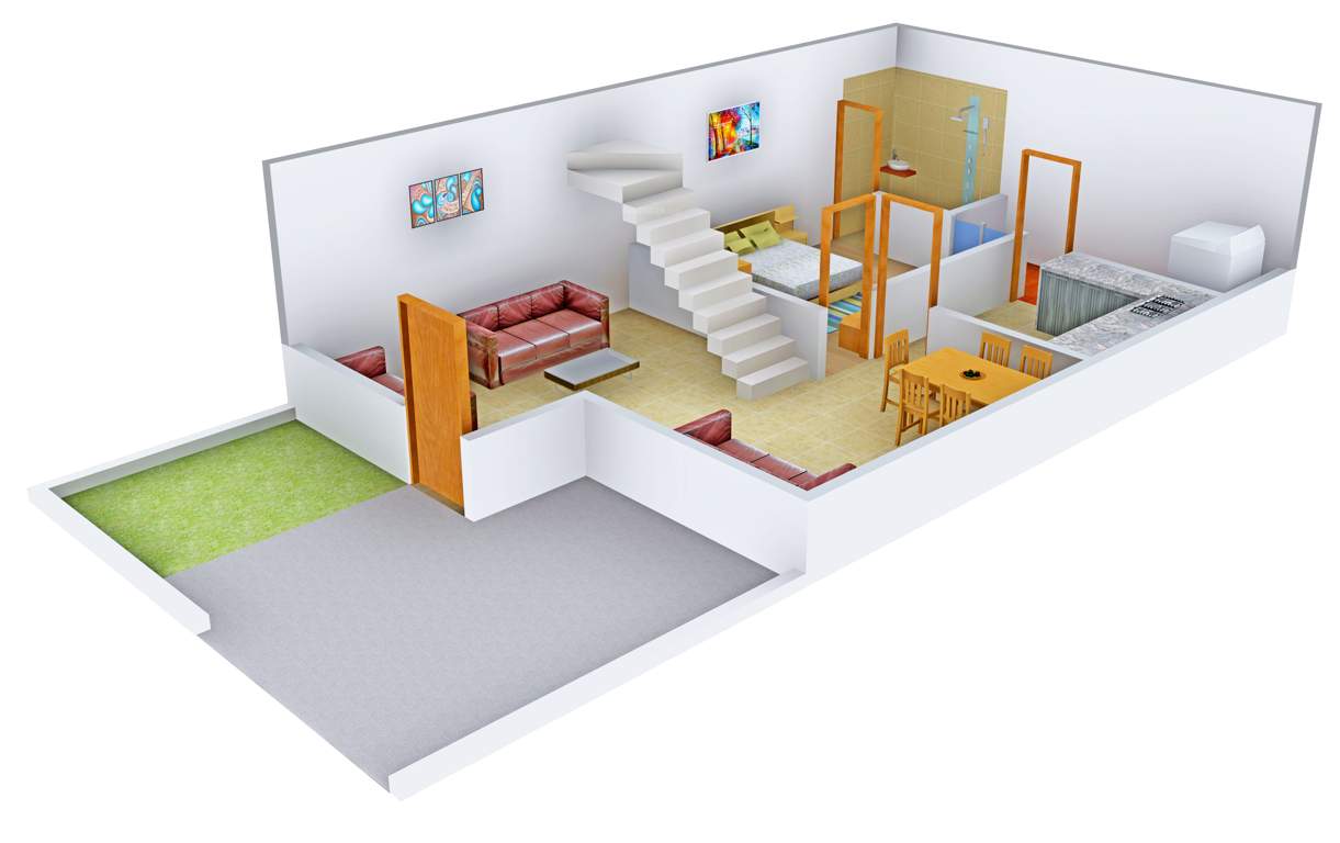 Regal Samarth Chitrakoot (3BHK+3T (1,425 sq ft) 1425 sq ft)