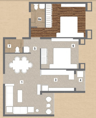  palm-springs Floor Plan Floor Plan