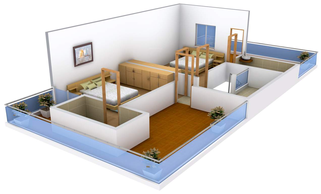 Regal Kasturi (3BHK+3T (1,231 sq ft) 1231 sq ft)