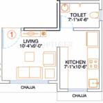 Zee Nikita (1BHK+1T (567 sq ft) 567 sq ft) Zee Nikita (1BHK+1T (567 sq ft) 567 sq ft)