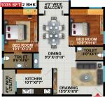 Sekhar Olympus (2BHK+2T (1,035 sq ft) 1035 sq ft) Sekhar Olympus (2BHK+2T (1,035 sq ft) 1035 sq ft)