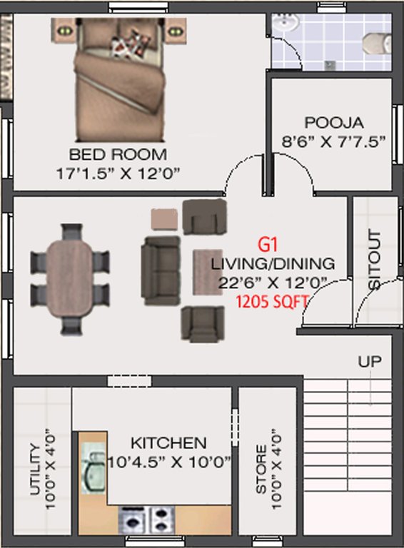sri raksha Floor Plan Lower Level Duplex Plan