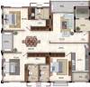Chaitanya Bougainvillea (3BHK+3T (1,920 sq ft) 1920 sq ft)