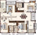Chaitanya Bougainvillea (3BHK+3T (2,485 sq ft) 2485 sq ft) Chaitanya Bougainvillea (3BHK+3T (2,485 sq ft) 2485 sq ft)