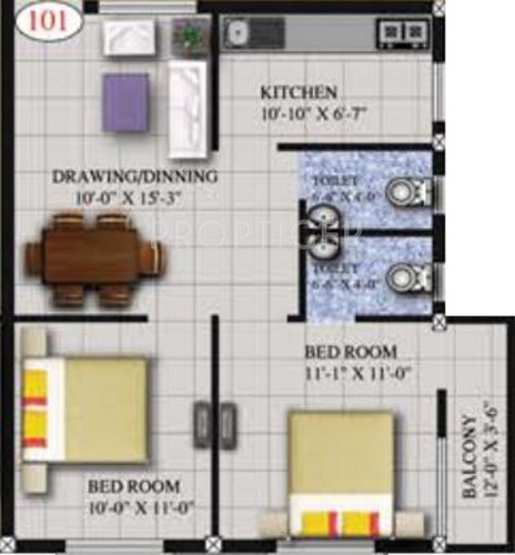 Roshan Elegant (2BHK+2T (893 sq ft) 893 sq ft) Roshan Elegant (2BHK+2T (893 sq ft) 893 sq ft)