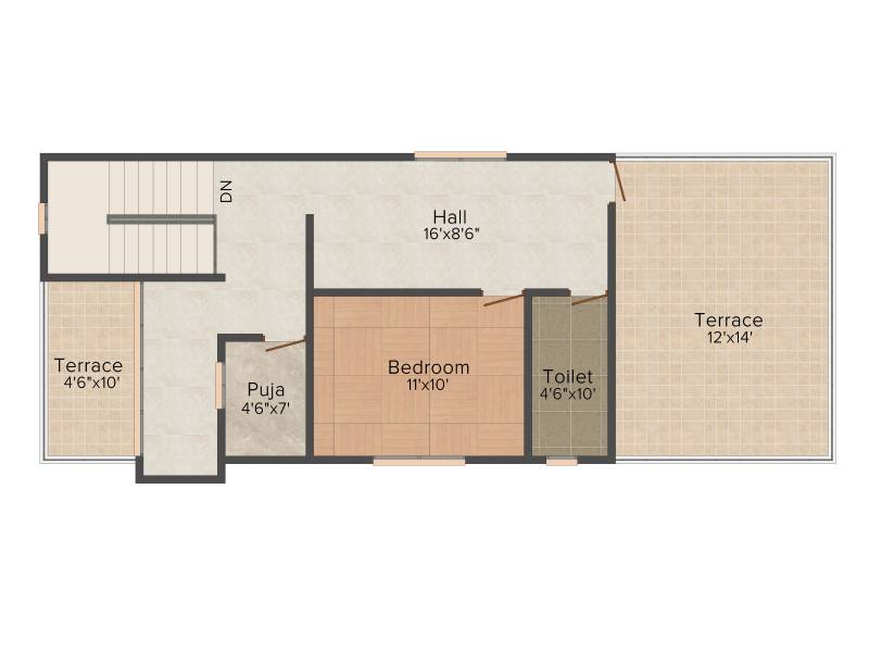JB Residency (5BHK+4T (2,425 sq ft) 2425 sq ft)