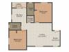 Tero Viswakarma (2BHK+2T (862 sq ft) 862 sq ft)