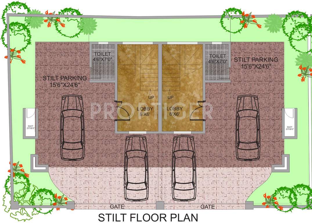 Taksheel Dream Scap Homes Phase II and III (3BHK+5T (2,600 sq ft) 2600 sq ft)