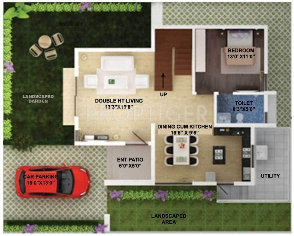 Suresh Friendly Leisure Homes (2BHK+2T (1,090 sq ft) 1090 sq ft)