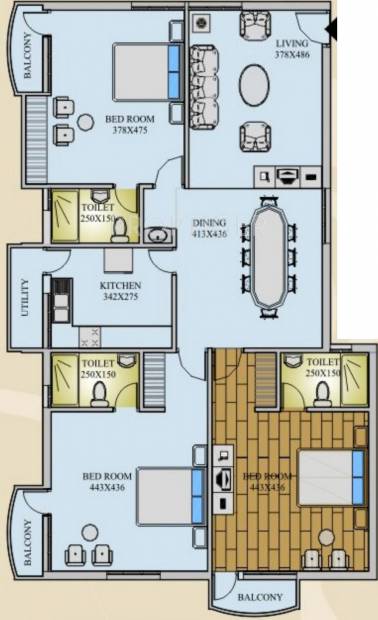 Marutham Gateway (3BHK+3T (1,931 sq ft) 1931 sq ft)