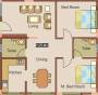 Manasa Subhindra (2BHK+2T (1,207 sq ft) 1207 sq ft)