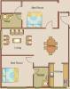 Manasa Anantha Leela (2BHK+2T (1,275 sq ft) 1275 sq ft)