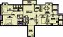 Floor Plan (3BHK+3T (1,885 sq ft) 1885 sq ft) Vignesh Flats Anishka Floor Plan (3BHK+3T (1,885 sq ft) 1885 sq ft)