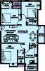Vignesh Flats Anishka Floor Plan (3BHK+3T (1,410 sq ft) 1410 sq ft)