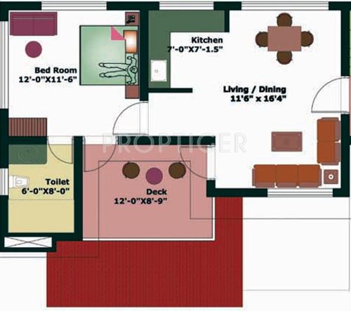 Shikhar Shikar Heights (1BHK+1T (625 sq ft) 625 sq ft)