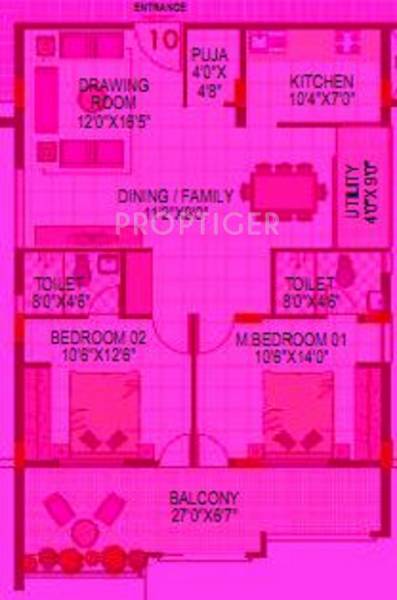 Lorven Altius (2BHK+2T (1,320 sq ft) + Pooja Room 1320 sq ft) Lorven Altius (2BHK+2T (1,320 sq ft) + Pooja Room 1320 sq ft)