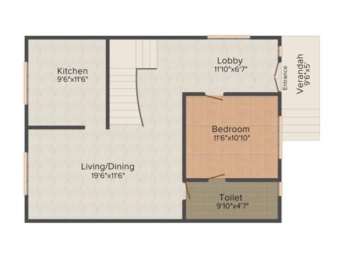Linc Wisteria Spaces (3BHK+3T (1,851 sq ft) 1851 sq ft)