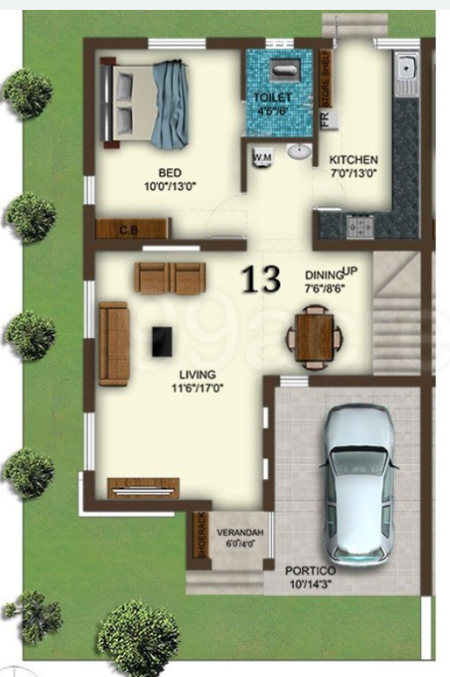  raagam Floor Plan Lower Ground Floor Plan