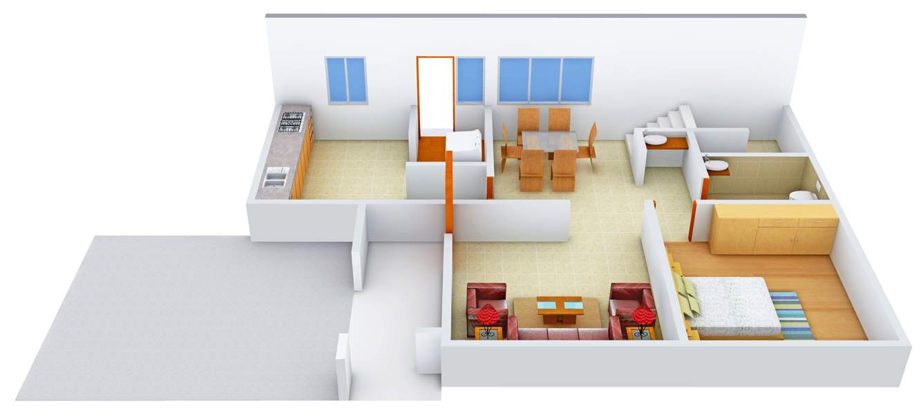 National Merry Land Villas (3BHK+3T (1,811 sq ft) 1811 sq ft)