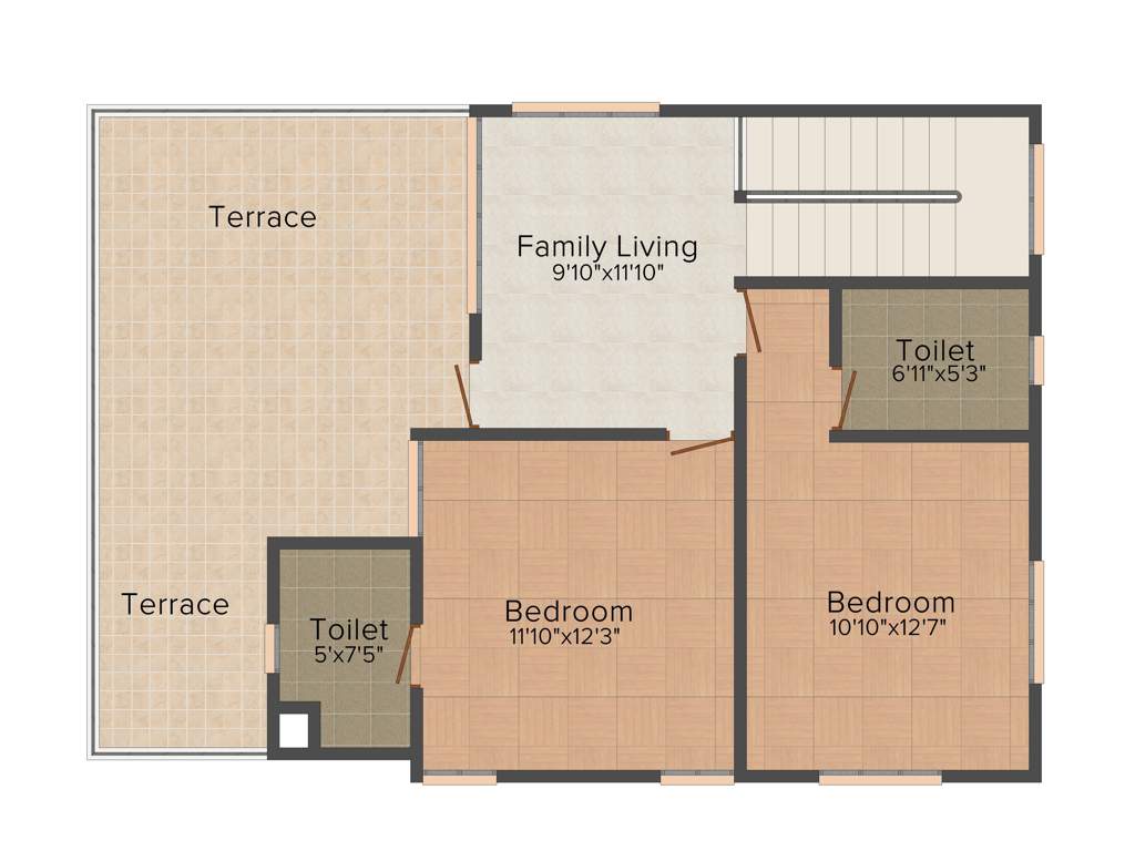 National Merry Land Villas (3BHK+3T (1,811 sq ft) 1811 sq ft)