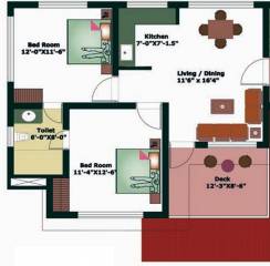 Shikhar Properties and Constructions Pvt Ltd Shikar Heights Villa (2BHK+2T (1,365 sq ft) 1365 sq ft)