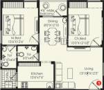 Vaishno Ramya Rays (2BHK+2T (1,005 sq ft) 1005 sq ft)